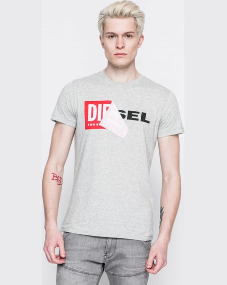 Tricou Diesel gri