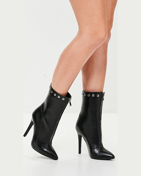 Botine Missguided negru