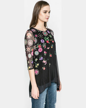 Bluza Desigual cherise negru