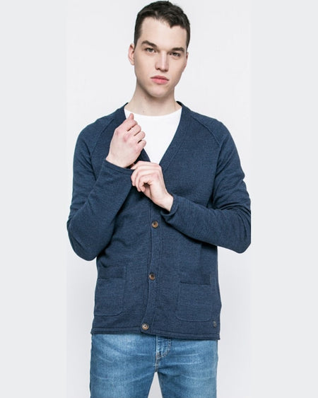 Cardigan Jack and Jones bleumarin