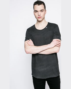 Tricou Jack and Jones negru cărbune