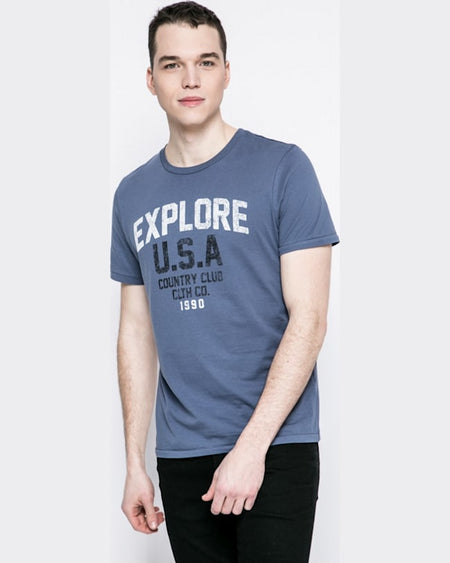 Tricou Jack and Jones albastru