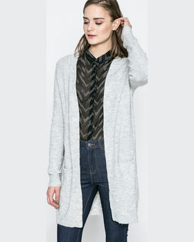 Cardigan Vero Moda pulover gri deschis