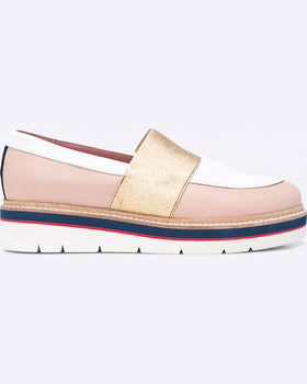 Pantofi Tommy Hilfiger pantof roz pastelat