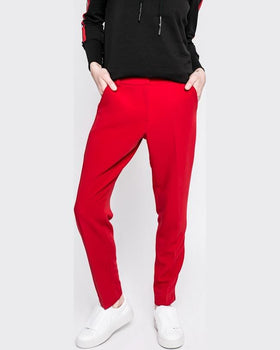 Pantaloni Answear sporty fusion roșu