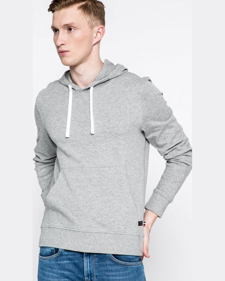 Bluza Jack and Jones gri deschis