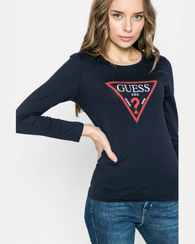 Bluza Guess bleumarin