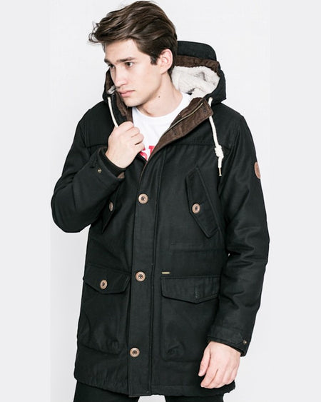 Parka Review hanorac negru