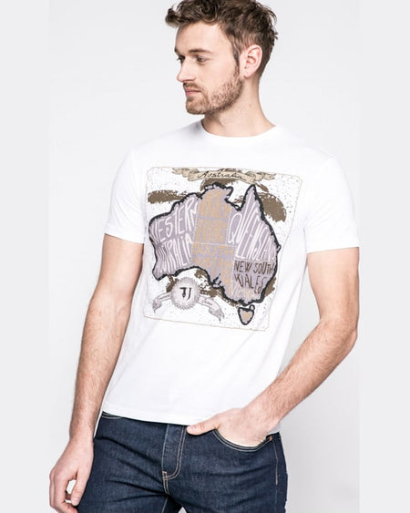 Tricou Trussardi alb