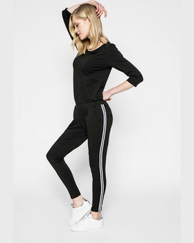 Salopeta Answear sporty fusion negru