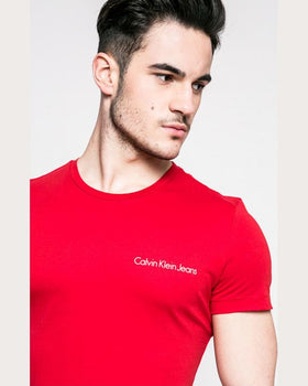 Tricou Calvin Klein roșu aprins