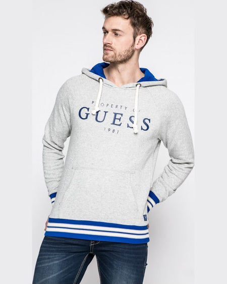 Bluza Guess gri deschis