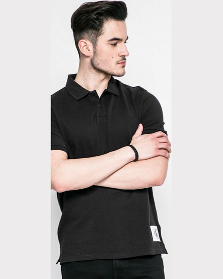 Tricou Calvin Klein polo negru