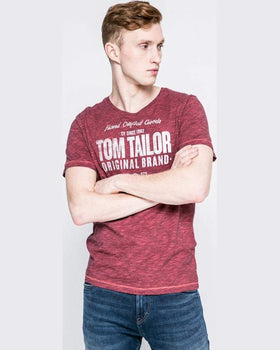 Tricou Tom Tailor roșu