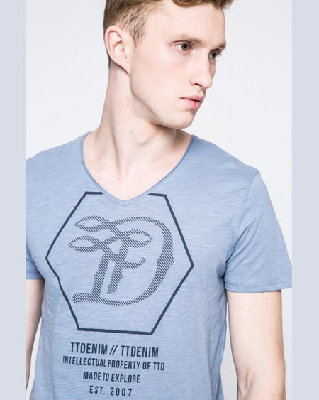 Tricou Tom Tailor albastru