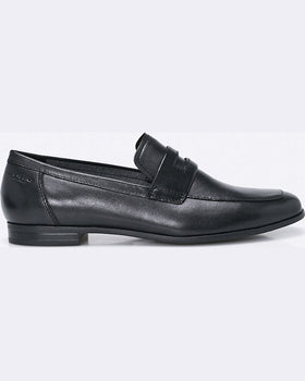 Mocasini Vagabond pantof de piele negru