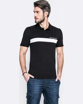 Tricou Calvin Klein polo negru