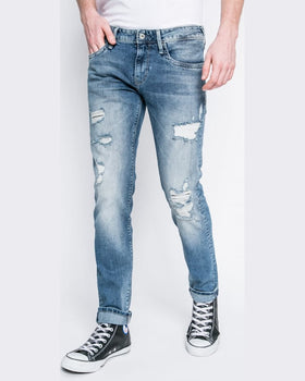 Jeansi Pepe Jeans hatch albastru