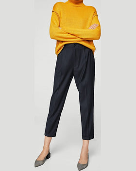 Pantaloni Mango maryolo gri