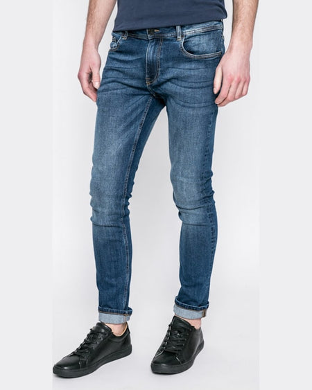 Jeansi Jack and Jones albastru