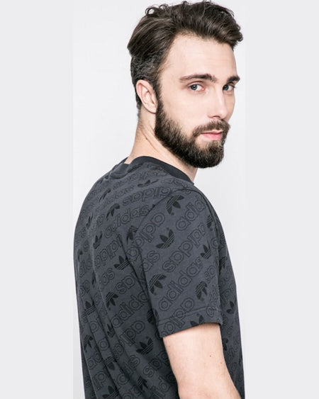 Tricou Adidas negru cărbune