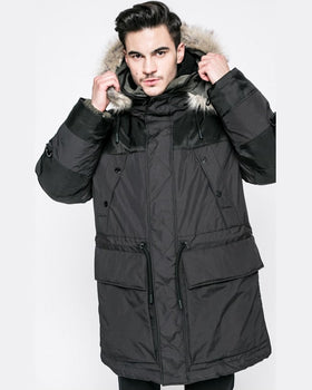 Parka G-Star Raw hanorac negru