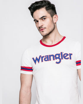 Tricou Wrangler alb