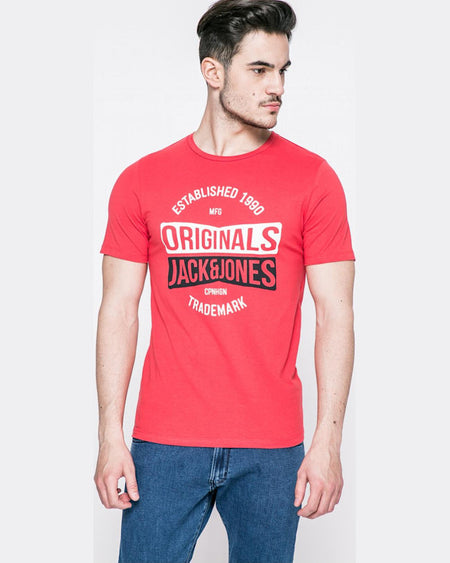 Tricou Jack and Jones roșu