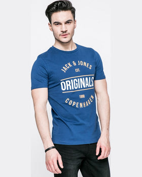 Tricou Jack and Jones albastru