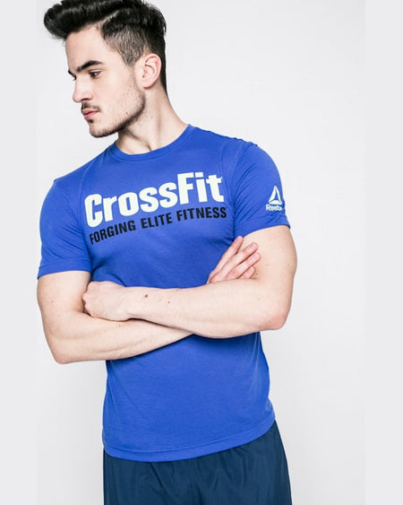 Tricou Reebok crossfit albastru