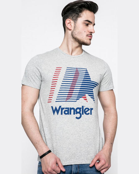 Tricou Wrangler gri