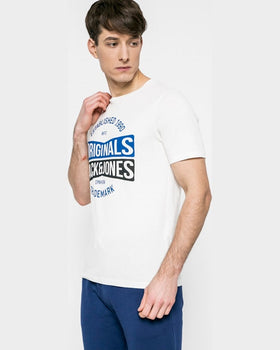 Tricou Jack and Jones alb