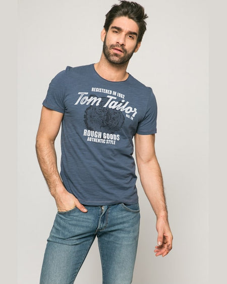 Tricou Tom Tailor albastru