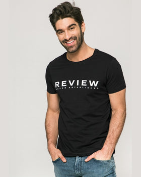 Tricou Review negru