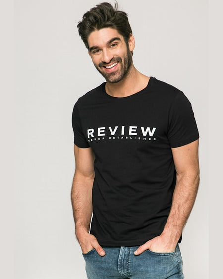 Tricou Review negru