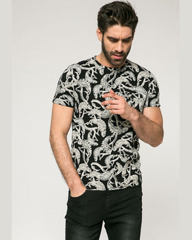 Tricou Medicine city jungle negru