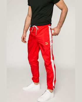 Pantaloni Puma roșu