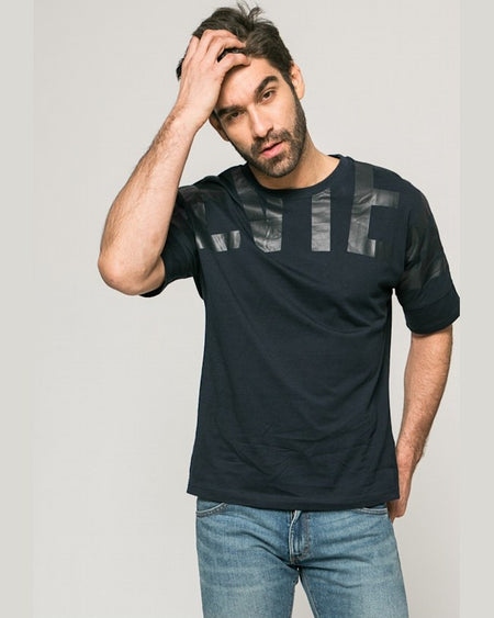 Tricou Review Negru