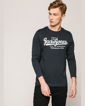 Longsleeve Jack and Jones bleumarin