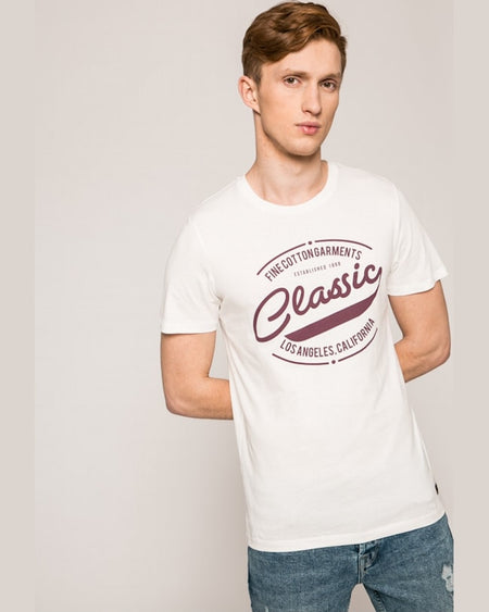 Tricou Jack and Jones alb