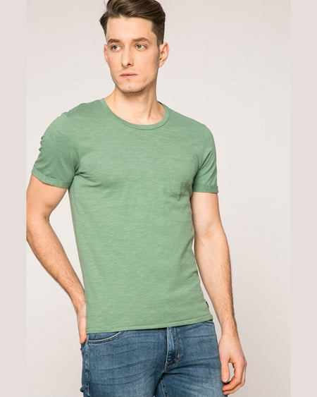 Tricou Jack and Jones verde închis