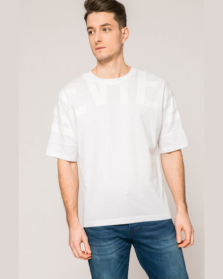 Tricou Review alb