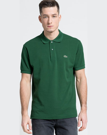 Tricou Lacoste polo verde