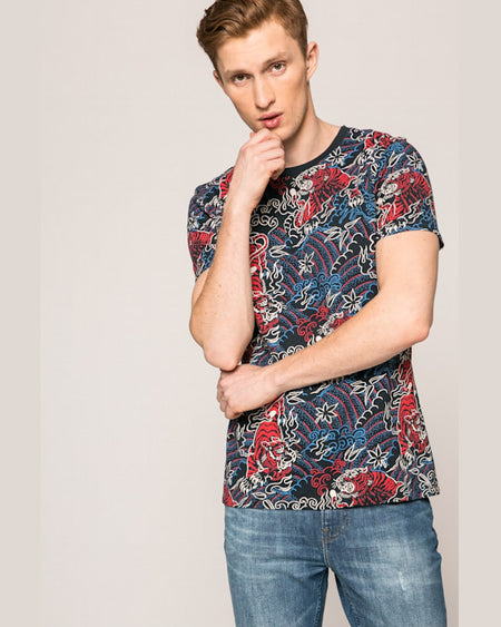 Tricou Tom Tailor multicolor