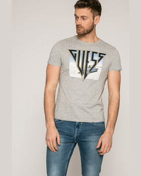 Tricou Guess gri deschis