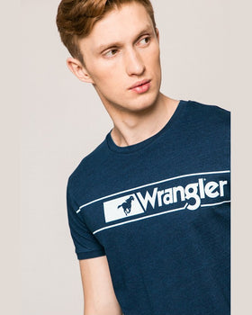 Tricou Wrangler bleumarin