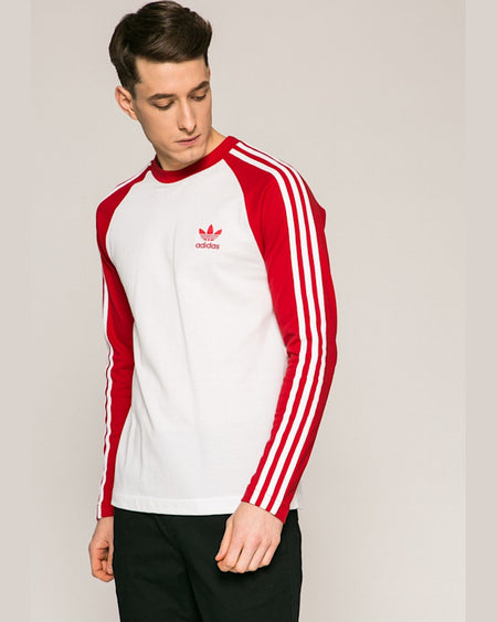 Longsleeve Adidas roșu