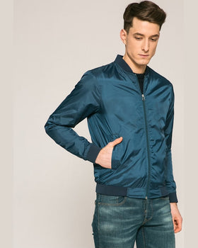 Geaca Jack and Jones bomber bleumarin