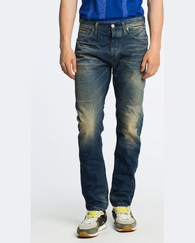 Jeanși Jack and Jones eric vintage bleumarin