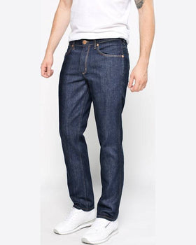 Jeanși Wrangler greensboro indigo rinse bleumarin